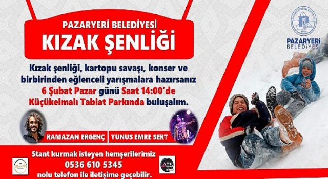 Pazaryeri Belediyesi Kızak Şenliği