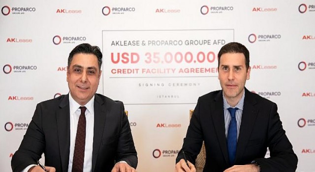 Proparco’dan AKLease’e 35 milyon dolarlık enerji verimliliği ve yenilenebilir enerji kredisi