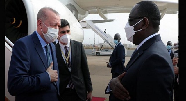 Cumhurbaşkanı Erdoğan Senegal’de