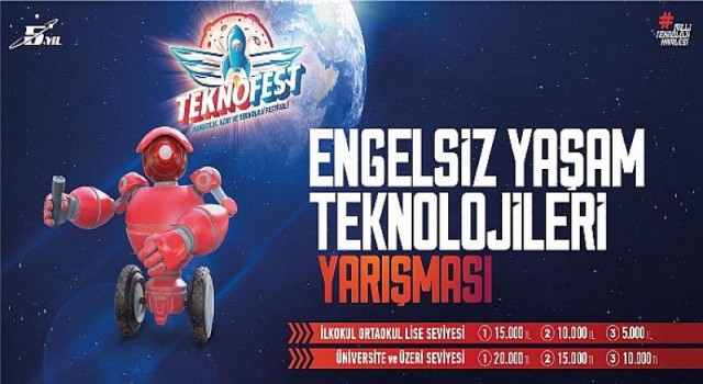 Engelleri Ortadan Kaldıracak Teknolojiler TEKNOFEST’te Yarışıyor