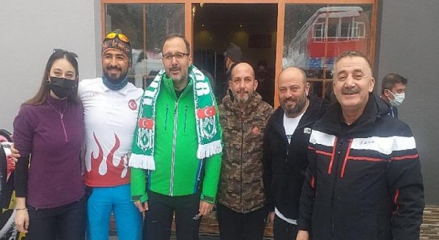 Gençlik ve Spor Bakanı Dr. Mehmet Kasapoğlu Ilgaz’da