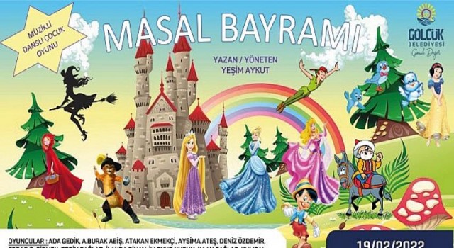 Gölcüklü Çocuklar Masal Bayramı’nda Buluşacak