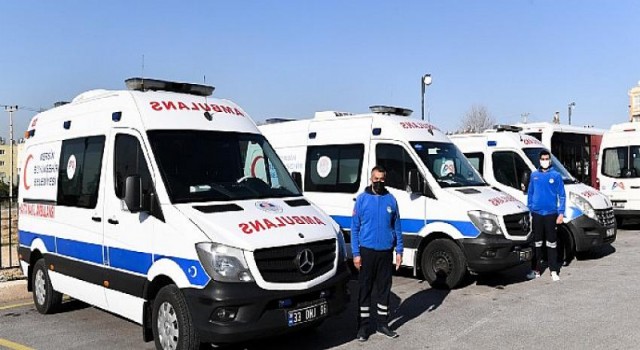 Mersin Büyükşehir’den ‘Hasta Nakil Ambulansı’ Hizmeti