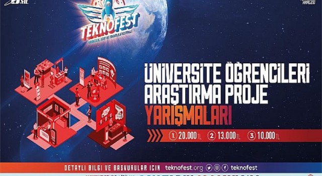 Üniversite Öğrencileri Araştırıyor, Fark Yaratan Projeler TEKNOFEST’te Yarışıyor