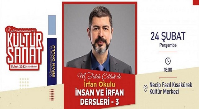 Yazar Çıtlak’la ‘İnsan ve İrfan Dersleri’