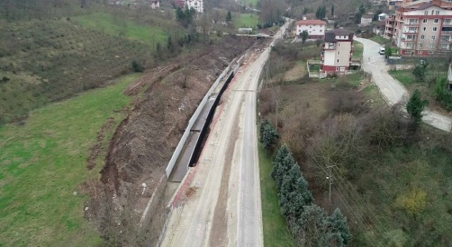 Başiskele Ahmet Yesevi Caddesi dört şeritli hale gelecek