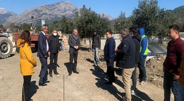 Başkan Vekili Yılmaz, Kemer’deki Çalışmaları İnceledi