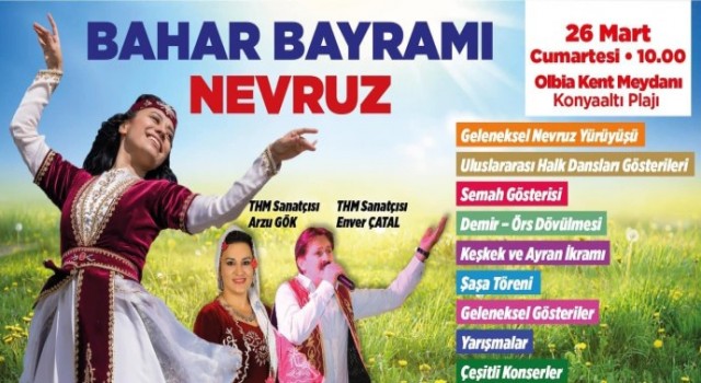 Büyükşehir, Bahar Bayramı Nevruz’u coşkuyla kutlayacak