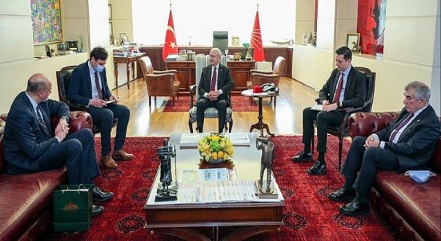 CHP Genel Başkanı Kemal Kılıçdaroğlu, Büyükelçi Miles Armitage’i Kabul Etti