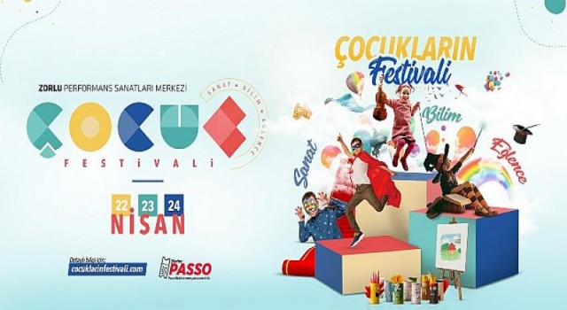 “Çocukların Festivali” 22-23-24 Nisan’da Zorlu PSM’de