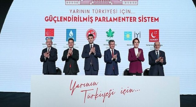 Güçlendirilmiş Parlamenter Sistem Mutabakat Metni İmzalandı