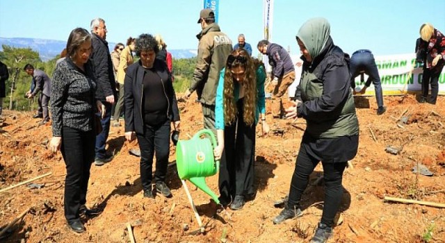 Hayatını kaybeden genç sanatçı için hatıra ormanı oluşturuldu