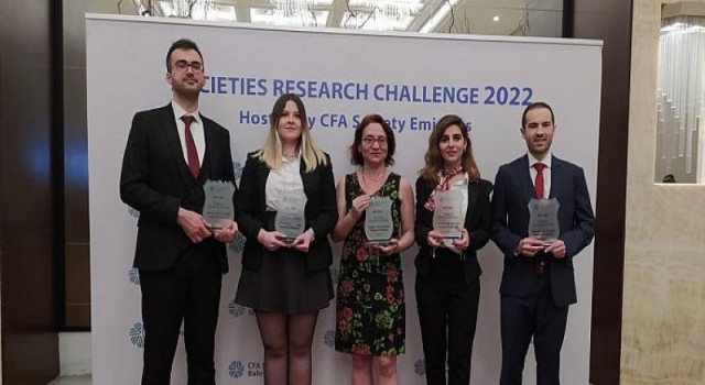 İstanbul Bilgi Üniversitesi öğrencileri CFA Institute Research Challenge’ın Dubai’de gerçekleşen bölgesel yarışmasında birinci oldu