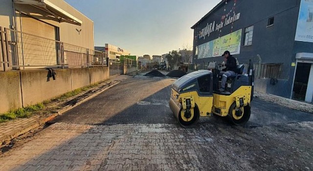 İzmit Sanayi Mahallesinde Altyapı Sonrası Üstyapı Da Tamam