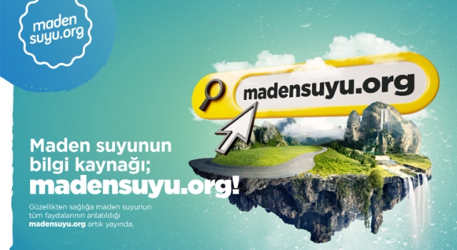 Mucize İçecek Maden Suyunun bilgi kaynağı  “madensuyu.org” açıldı!