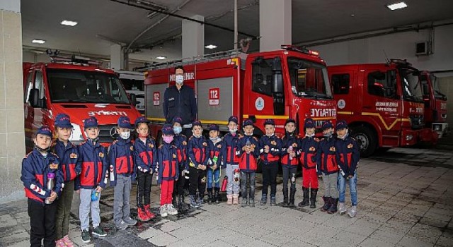 Nevşehir İtfaiyesi’nden minik öğrencilere İtfaiye Eğitimi