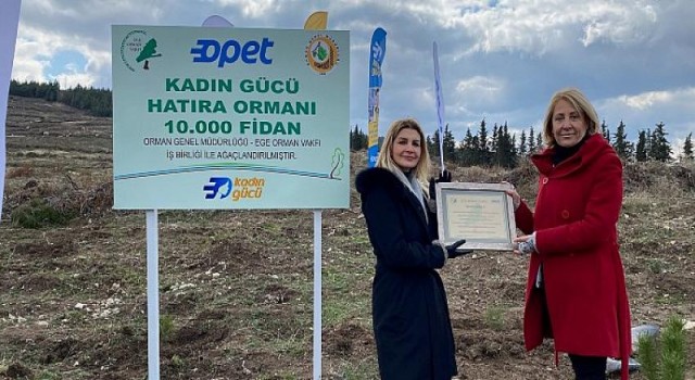 OPET Kadın Gücü Ormanları’nda 30 bin fidan yeşerecek