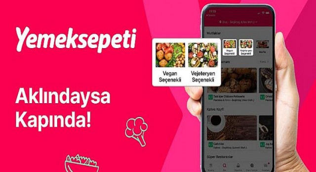 Yemeksepeti’nde Tek Tıkla Vejetaryen ve Vegan Seçenekli Menülere Ulaşmak Mümkün