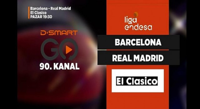 Basketbolda ElClasico heyecanı Pazar 19.30’da sadece D-Smart Go’da