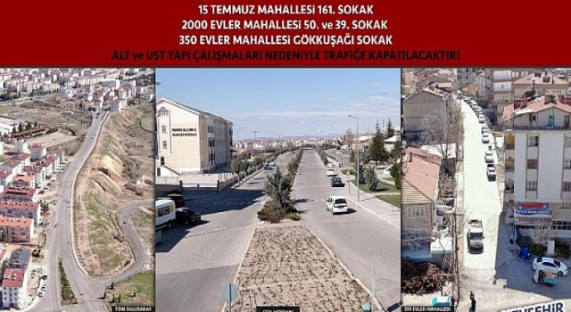 Bu Yollar Trafiğe Kapatılıyor