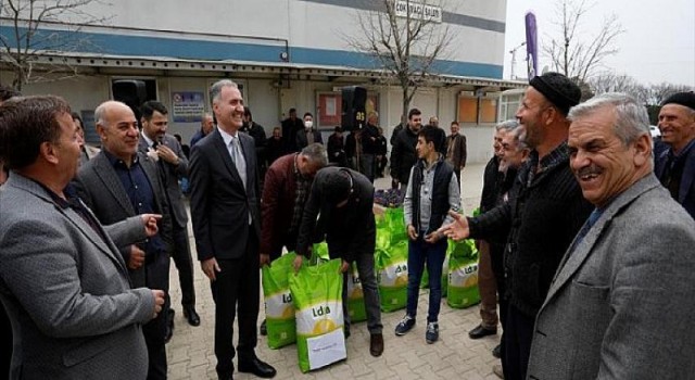 İnegöl Belediyesi’nden Yağlık Ayçiçeği Üretimine Dev Destek