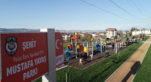 Kahraman Şehidin adı Hisareyn’de yeni tamamlanan parkta yaşayacak