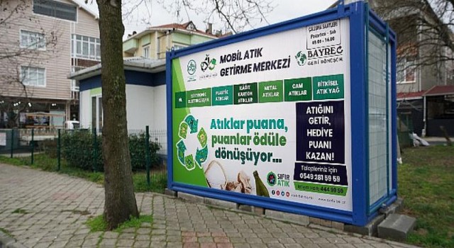 ”Ödüllü Mobil Atık Merkezleri” Hizmete Girdi