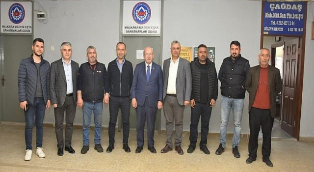 Tekirdağ Büyükşehir Belediye Başkanı Kadir Albayrak ve Malkara Belediye Başkanı Ulaş Yurdakul Sivil Toplum Kuruluşlarına Ziyarette Bulundu