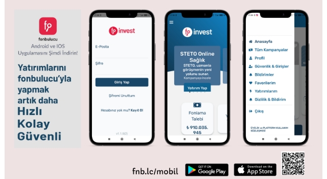 Türkiye'nin ilk mobil kitle fonlama uygulaması hayata geçti