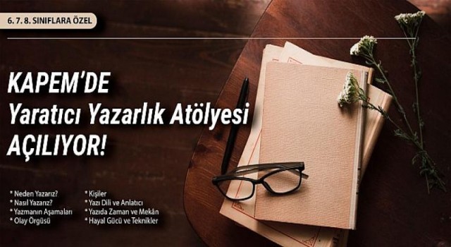 ‘Yaratıcı Yazarlık Atölyesi’ İçin Kayıtlar Başladı