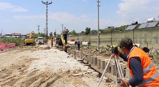 Büyükşehir’den Manavgat’ta yeni kanalizasyon imalatı