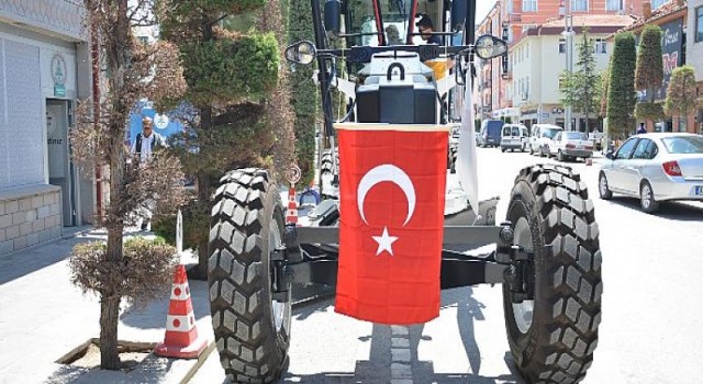 Çumra Belediyesi Araç Envanterine Yeni, Greyder Ekledi