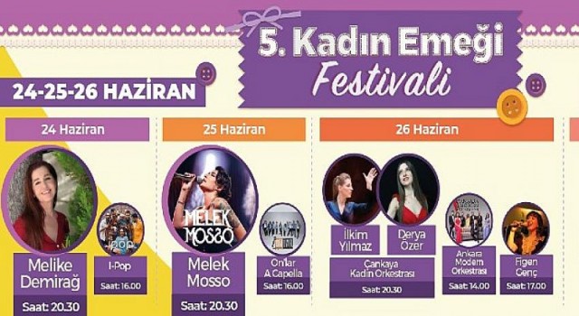 Kadın Emeği Festivali 5. Kez Çankaya’da