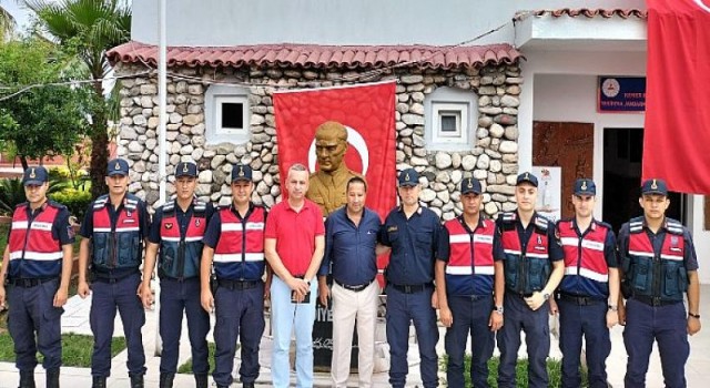 Kemer Belediye Başkan Vekili Hasan Ali Acar’dan Jandarmaya Ziyaret