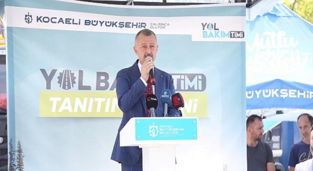 Kocaeli’nin yolları Yol Bakım Timine emanet