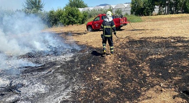 Muğla Büyükşehir uyardı: “Anız yangınlarına dikkat”