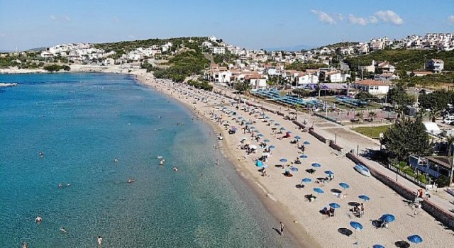 Karaburun’da karada denizde açılış var