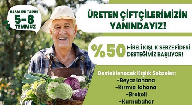 Milas Belediyesi Üreten Çiftçilerin Yanında