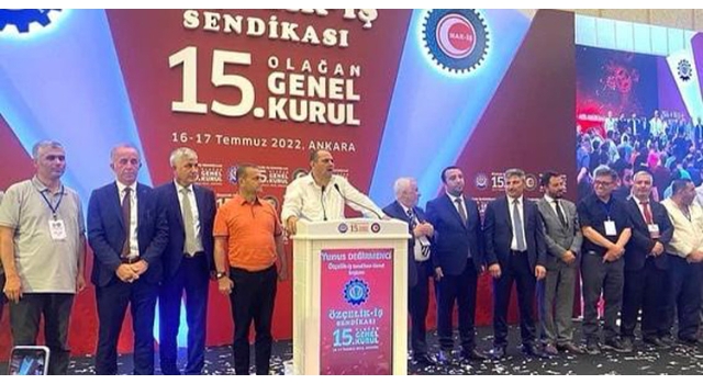 Öz Çelik İş Sendikasında Değirmenci Güven Tazeledi