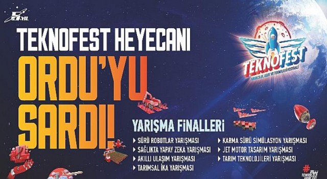 TEKNOFEST Rüzgârı Ordu’dan Devam Ediyor