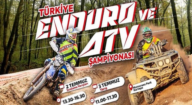 Türkiye Enduro ve ATV Şampiyonası nefes kesecek