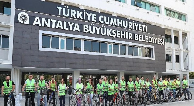 Antalya Büyükşehir Belediyesi Avrupa Hareketlilik Haftasını kutluyor