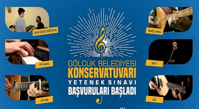 Gölcük Belediyesi Konservatuarı’na Başvurular Başlıyor