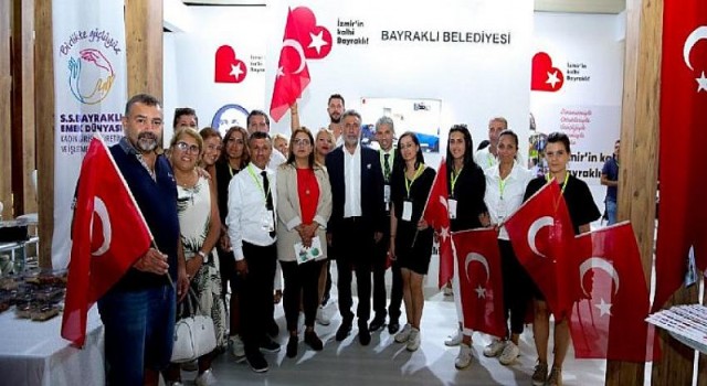 İzmir Fuarı’nda Bayraklı rüzgarı