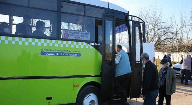 Kırsalda toplu ulaşım hattı 85’e ulaştı