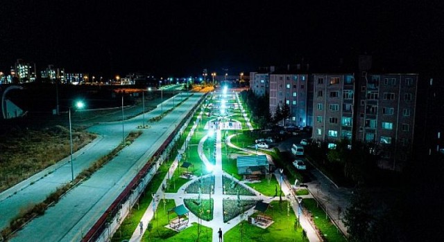 Nevşehir 2000 evler mahallesi TOKİ konutlarına muhteşem Park