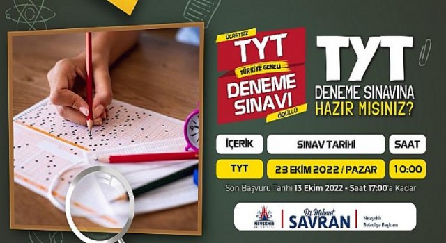 Nevşehir Belediyesi’nden YKS ve LGS Sınavlarına Girecek Öğrencilere Büyük Detek