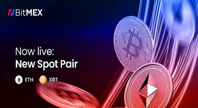 BitMEX Ethereum Bitcoin spot işlem çiftini desteklemeye başladı