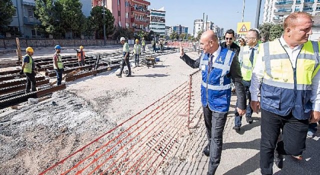 ”Çiğli Tramvayı Mart’ta işletmeye açılacak”