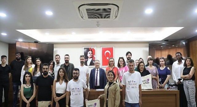 Erasmus öğrencilerinden Antalya Büyükşehir’e ziyaret